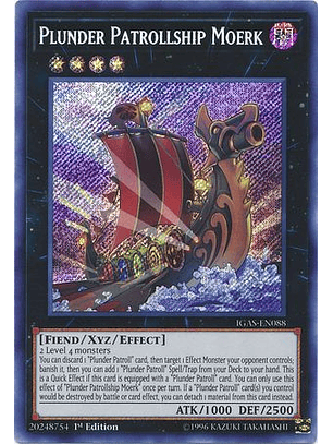 Plunder Patrollship Moerk - IGAS-EN088 - Secret Rare