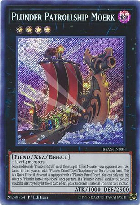 Plunder Patrollship Moerk - IGAS-EN088 - Secret Rare