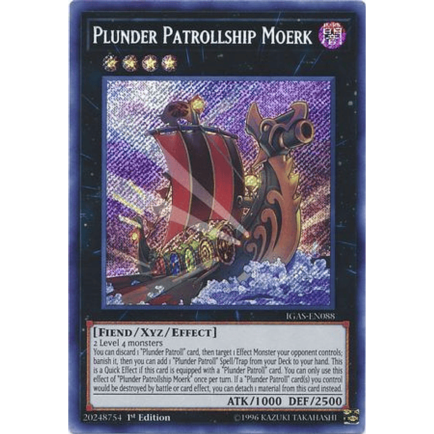 Plunder Patrollship Moerk - IGAS-EN088 - Secret Rare