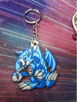 Llavero Blue Eyes Toon Dragon