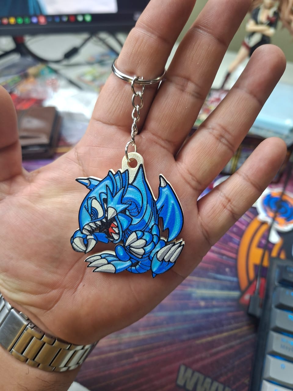 Llavero Blue Eyes Toon Dragon 2