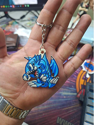 Llavero Blue Eyes Toon Dragon