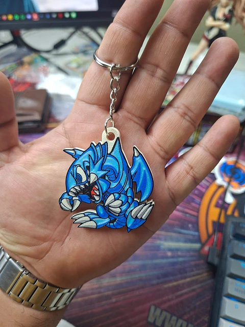 Llavero Blue Eyes Toon Dragon