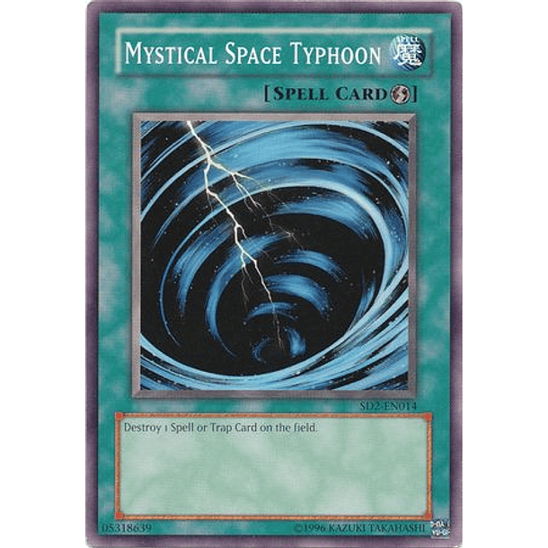 Mystical Space Typhoon - SD2-EN014 - Common