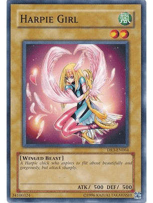 Harpie Girl - DR3-EN064 - Common