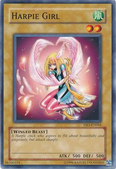 Harpie Girl - DR3-EN064 - Common