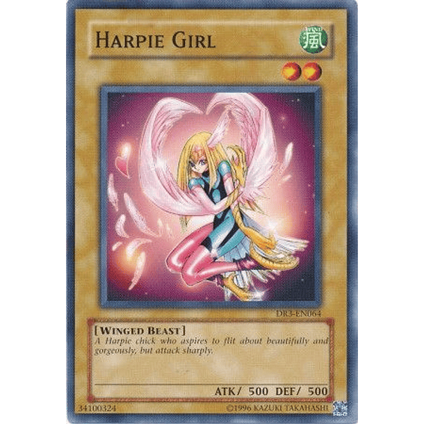 Harpie Girl - DR3-EN064 - Common