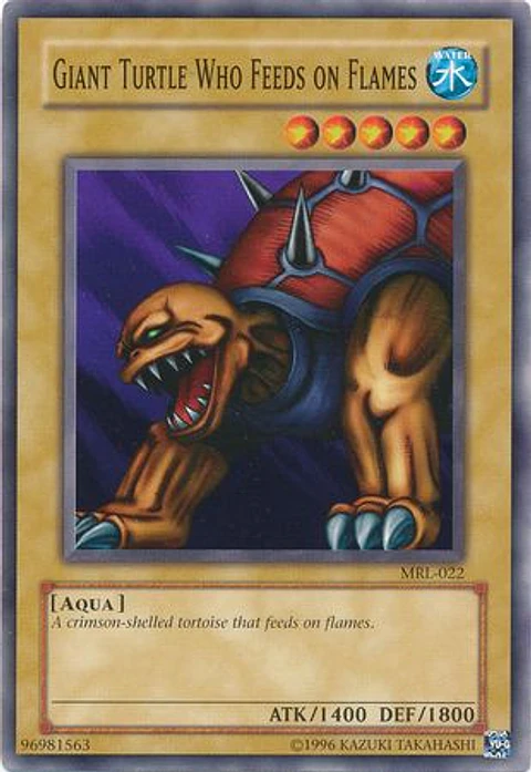 Giant Turtle Who Feeds on Flames - MRL-022 - Common 