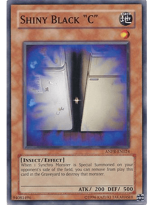 Shiny Black C - ANPR-EN024 - Common