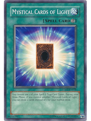 Mystical Cards of Light - LODT-EN058 - Common