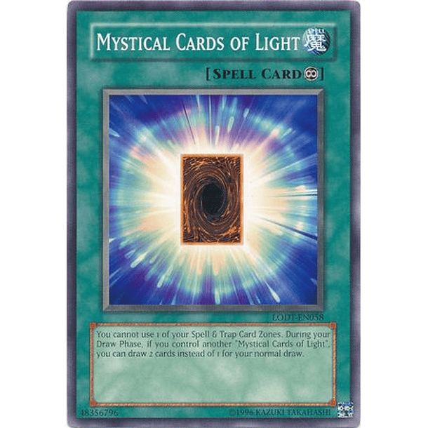 Mystical Cards of Light - LODT-EN058 - Common