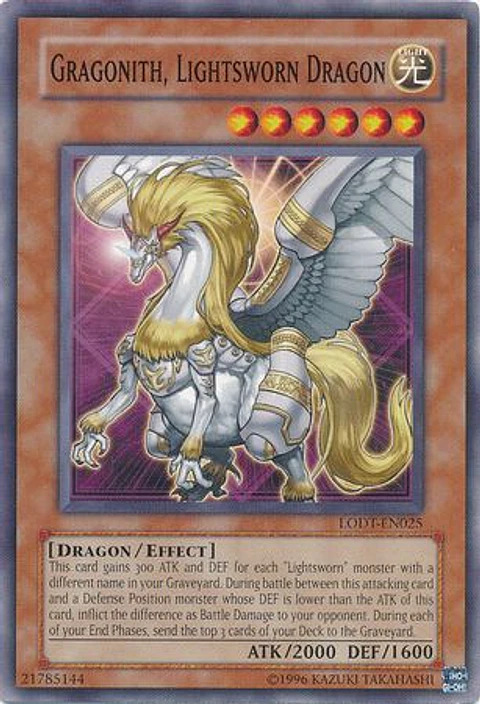 Gragonith, Lightsworn Dragon - LODT-EN025 - Common