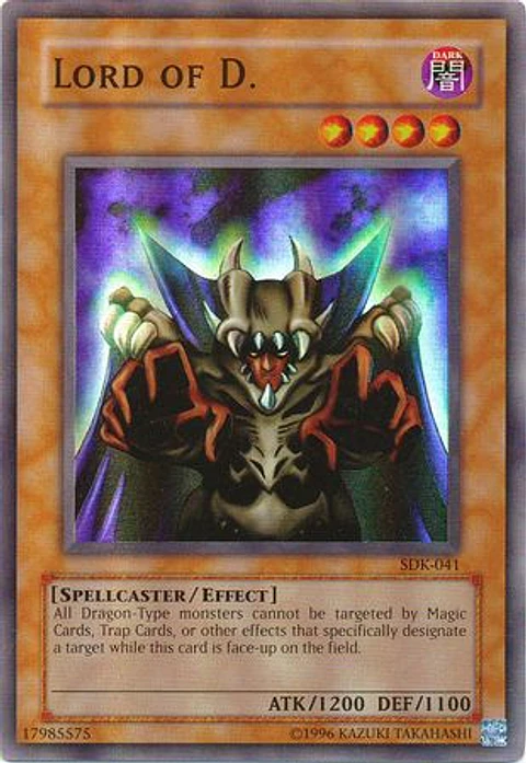 Lord of D. - SDK-041 - Super Rare (dañado)