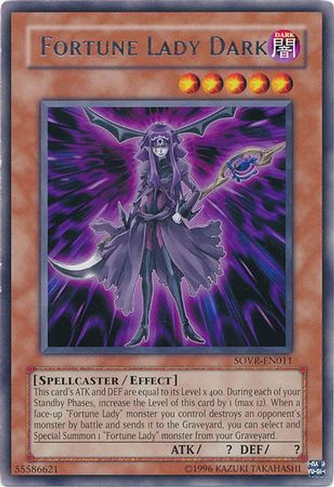 Fortune Lady Dark - SOVR-EN011 - Rare 