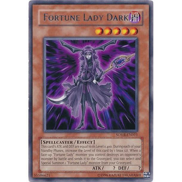 Fortune Lady Dark - SOVR-EN011 - Rare 