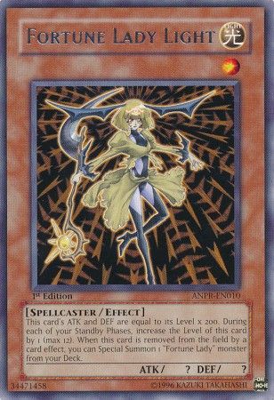Fortune Lady Light - ANPR-EN010 - Rare 1st Edition 1
