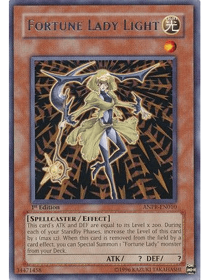 Fortune Lady Light - ANPR-EN010 - Rare 1st Edition