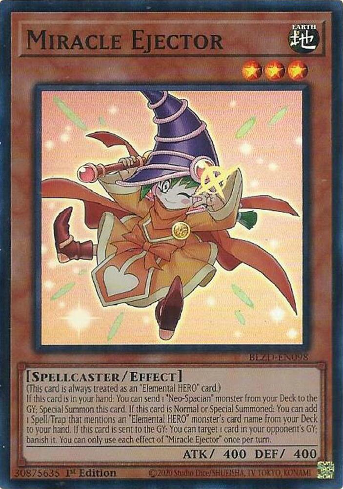 Miracle Ejector - BLZD-EN098 - Super Rare 2