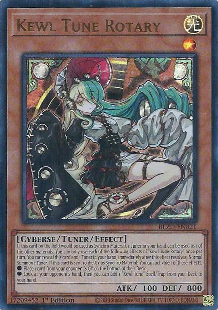 Kewl Tune Rotary - BLZD-EN021 - Ultra Rare 2