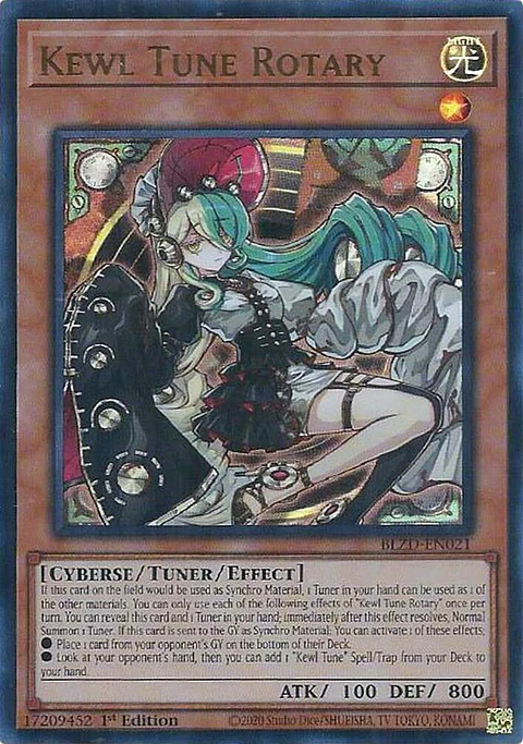 Kewl Tune Rotary - BLZD-EN021 - Ultra Rare