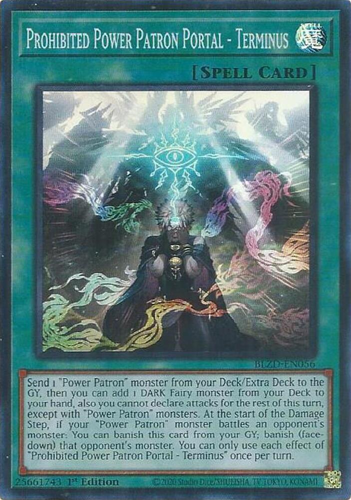 Prohibited Power Patrol Portal - Terminus - BLZD-EN056 - Super Rare 2