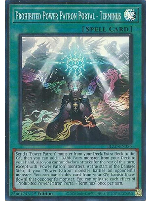 Prohibited Power Patrol Portal - Terminus - BLZD-EN056 - Super Rare
