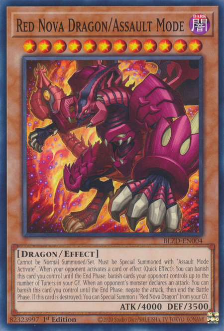 Red Nova Dragon/Assault Mode - BLZD-EN004 - Common 1