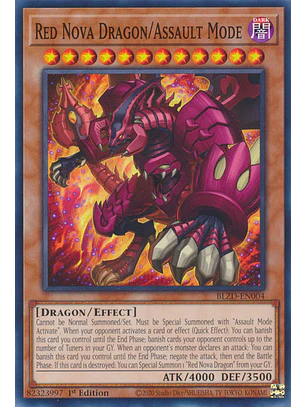Red Nova Dragon/Assault Mode - BLZD-EN004 - Common