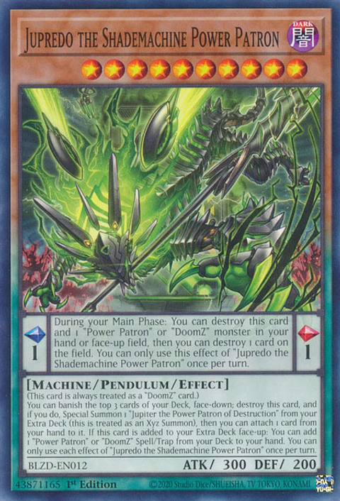 Jupredo the Shademachine Power Patron - BLZD-EN012 - Common