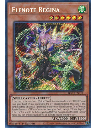 Elfnote Regina - BLZD-EN014 - Secret Rare