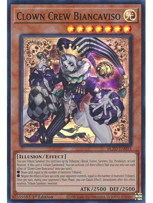 Clown Crew Biancaviso - BLZD-EN015 - Super Rare