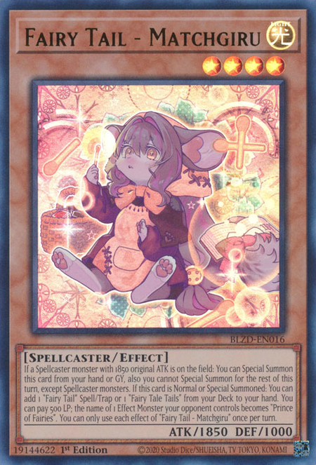 Fairy Tail - Matchgiru - BLZD-EN016 - Ultra Rare 1