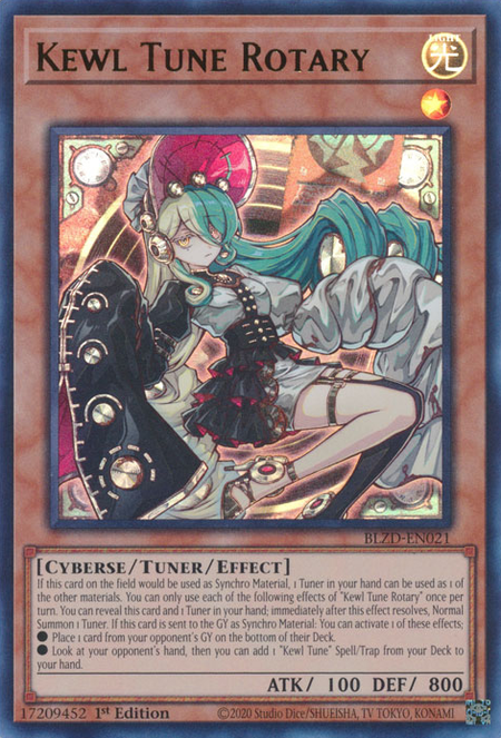Kewl Tune Rotary - BLZD-EN021 - Ultra Rare 1