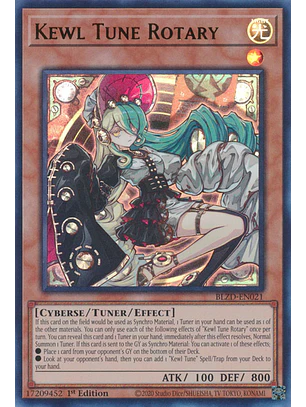 Kewl Tune Rotary - BLZD-EN021 - Ultra Rare