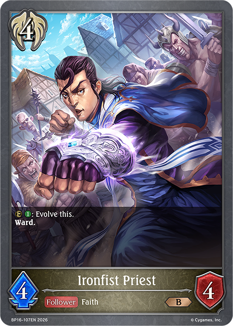 Ironfist Priest - BP16-107EN - Bronze 1