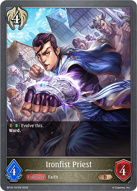 Ironfist Priest - BP16-107EN - Bronze