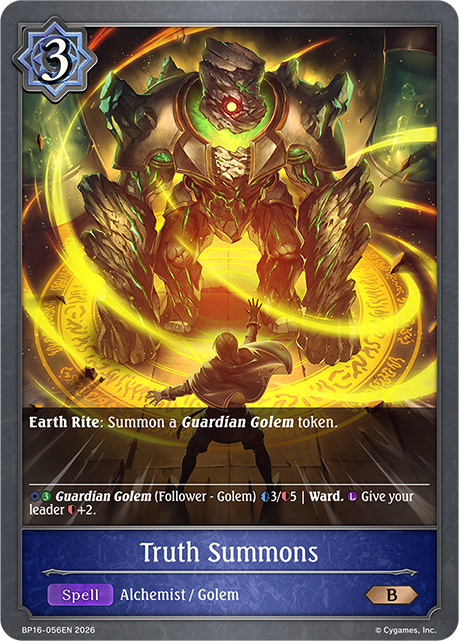 Truth Summons - BP16-056EN - Bronze 1
