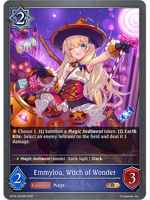 Emmylou, Witch of Wonder - BP16-053EN - Bronze