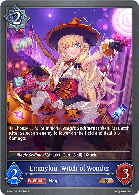 Emmylou, Witch of Wonder - BP16-053EN - Bronze
