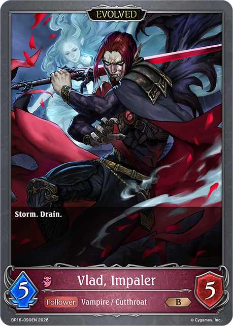 Vlad, Impaler (Evolved) - BP16-090EN - Bronze 1