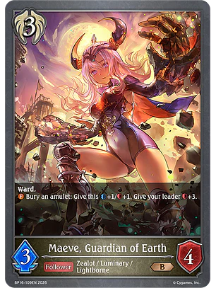 Maeve, Guardian of Earth - BP16-109EN - Bronze