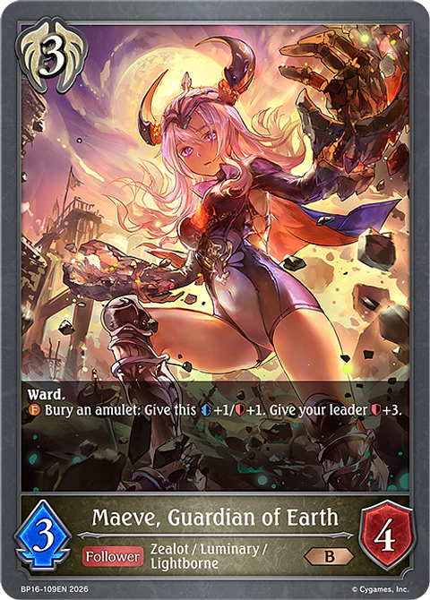 Maeve, Guardian of Earth - BP16-109EN - Bronze