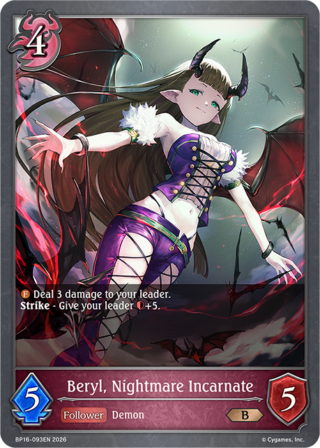 Beryl, Nightmare Incarnate - BP16-093EN - Bronze 1