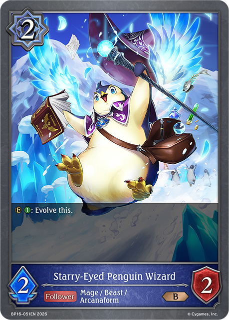Starry-Eyed Penguin Wizard - BP16-051EN - Bronze 1