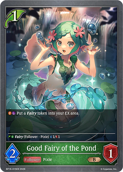 Good Fairy of the Pond - BP16-015EN - Bronze