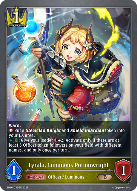 Lyrala, Luminous Potionwright - BP16-035EN - Bronze 1