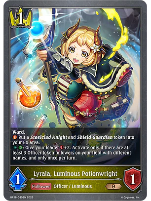 Lyrala, Luminous Potionwright - BP16-035EN - Bronze