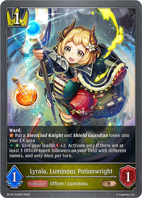 Lyrala, Luminous Potionwright - BP16-035EN - Bronze