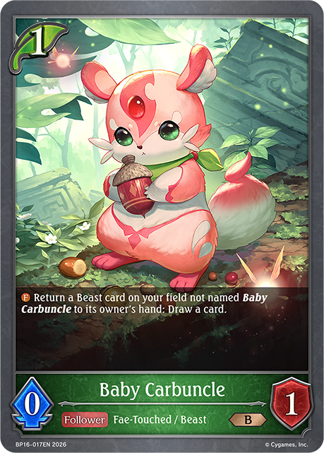 Baby Carbuncle - BP16-017EN - Bronze 1