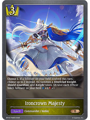 Ironcrown Majesty - P08 (Foil) - BP16-P08EN - Premium
